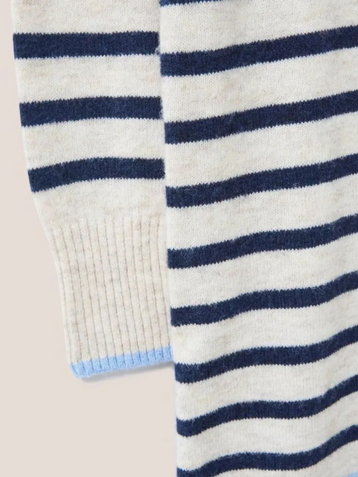 Women KNITWEAR White Stuff JUMPER DRESS Natural Multi Women KNITWEAR White Stuff JUMPER DRESS Natural Multi