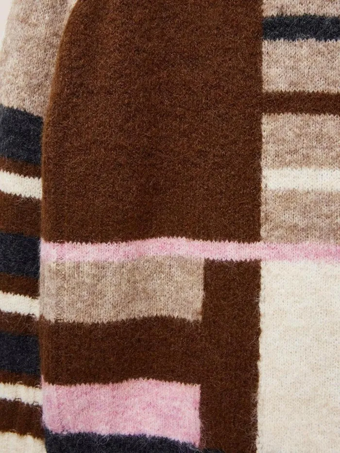 Women KNITWEAR White Stuff MEDWAY COLOURBLOCK JUMPER Natural Multi Women KNITWEAR White Stuff MEDWAY COLOURBLOCK JUMPER Natural Multi