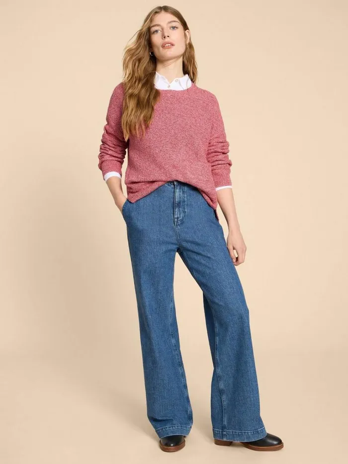 Women KNITWEAR White Stuff NORTHBANK JUMPER Pink Multi Women KNITWEAR White Stuff NORTHBANK JUMPER Pink Multi