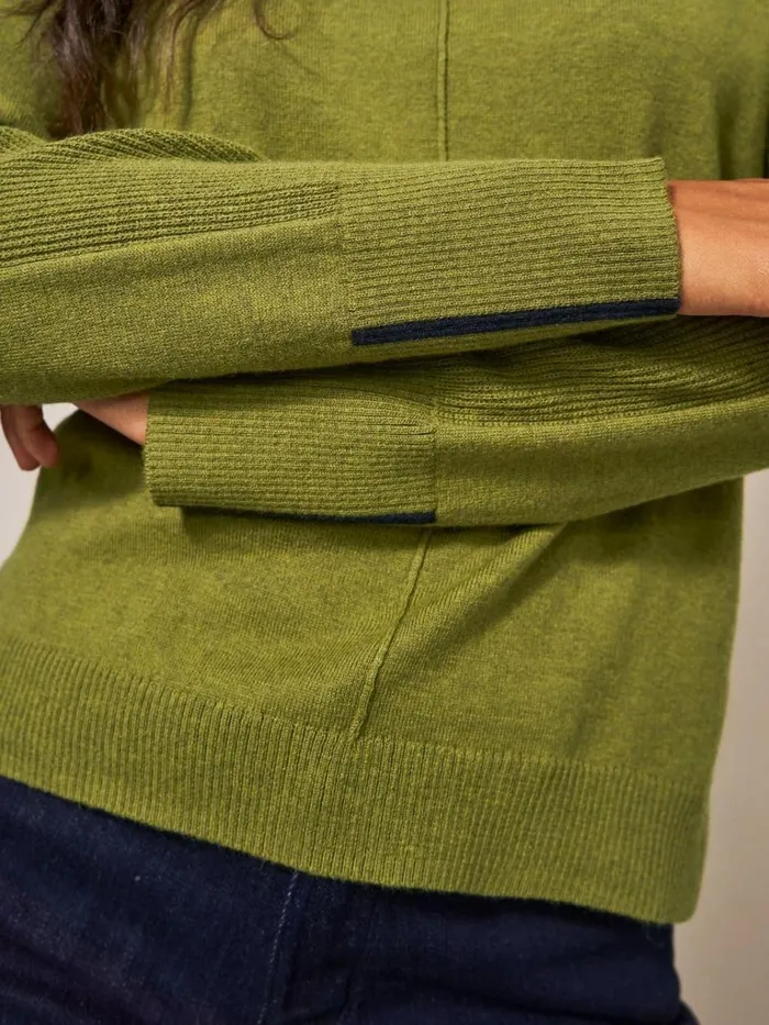 Women KNITWEAR White Stuff URBAN JUMPER Light Green