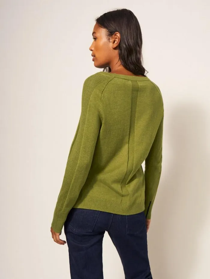 Women KNITWEAR White Stuff URBAN JUMPER Light Green Women KNITWEAR White Stuff URBAN JUMPER Light Green
