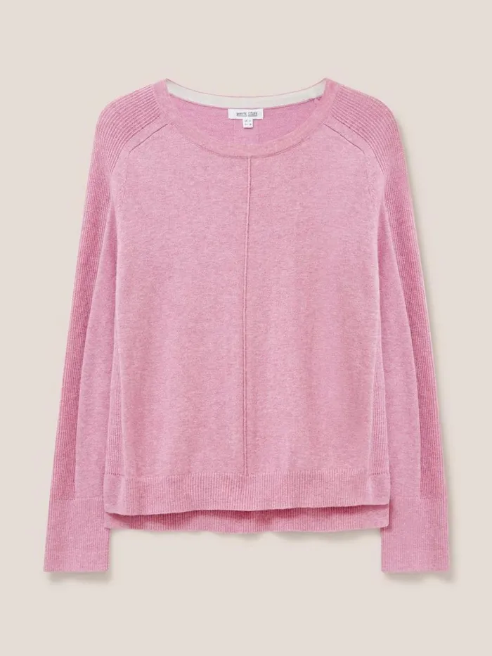 Women KNITWEAR White Stuff URBAN JUMPER Light Pink Women KNITWEAR White Stuff URBAN JUMPER Light Pink