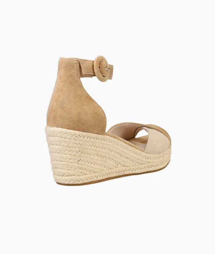 Women Kove Wedge 8211 LatteBeige Pelle Moda Wedges Women Kove Wedge 8211 LatteBeige Pelle Moda Wedges