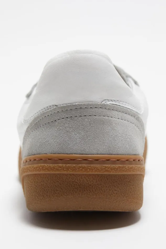 Women Laceup Sneakers Whitebrown Acne Studios Shoes