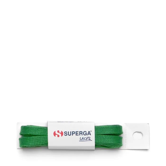 Women LACES Unisex COLOR LACES Laces GREEN FERN Superga Shoe Laces