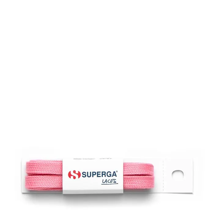 Women LACES Unisex COLOR LACES Laces PINK PEONY Superga Shoe Laces
