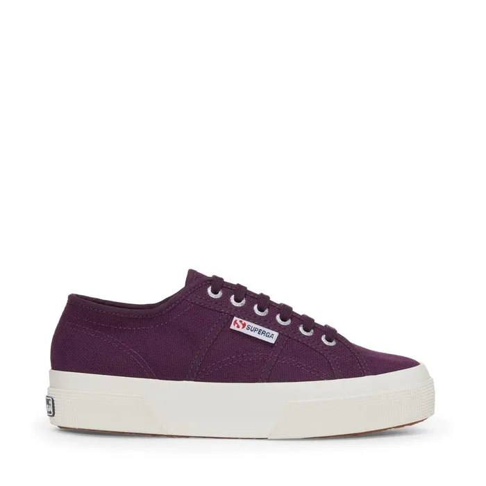 Women Lady Shoes Unisex 2740 PLATFORM Wedge VIOLET PURPLEFAVORIO Superga Platform