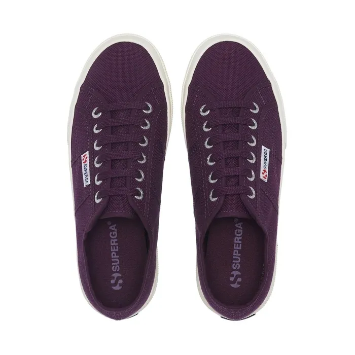 Women Lady Shoes Unisex 2740 PLATFORM Wedge VIOLET PURPLEFAVORIO Superga Platform