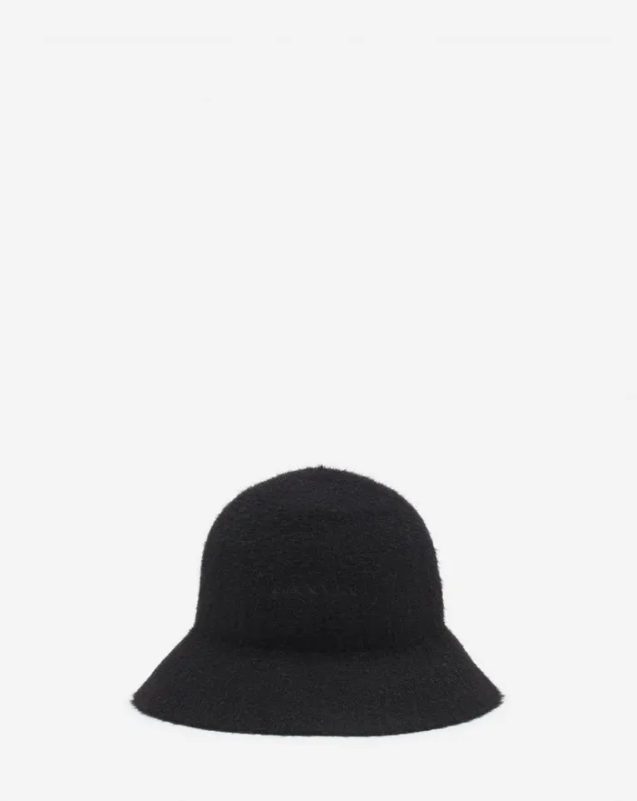 Women Lanvin Hats Lanvin Cotton Bucket Hat Black
