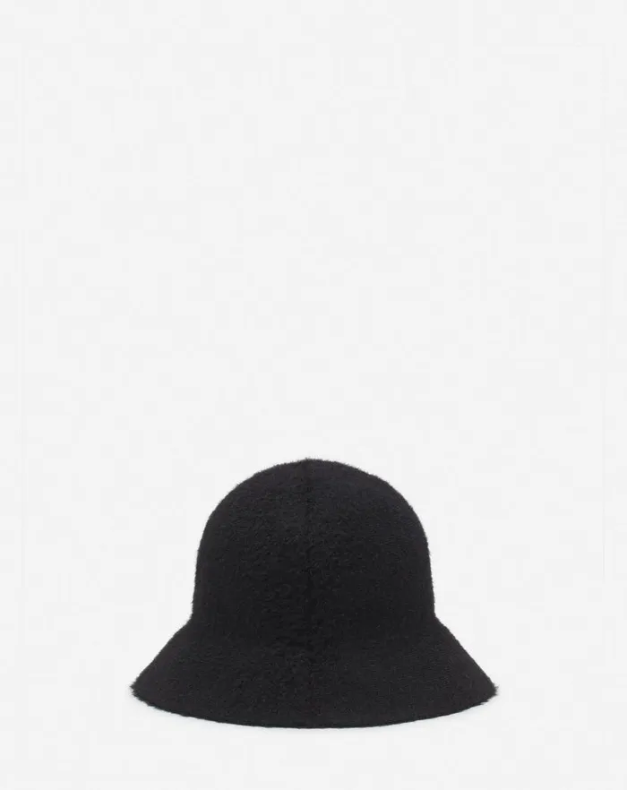 Women Lanvin Hats Lanvin Cotton Bucket Hat Black Women Lanvin Hats Lanvin Cotton Bucket Hat Black