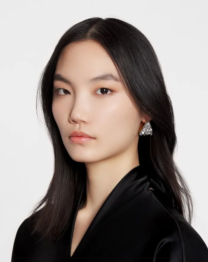 Women Lanvin Jewelry Frequence Earrings Goldcrystal Women Lanvin Jewelry Frequence Earrings Goldcrystal