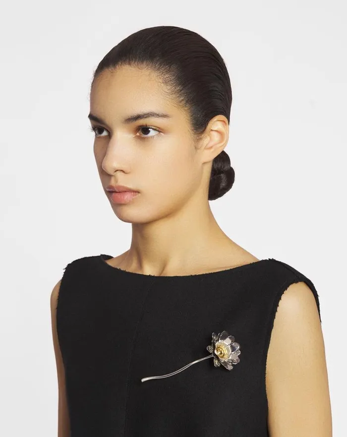 Women Lanvin Jewelry Marguerite Brooch Silvergold Women Lanvin Jewelry Marguerite Brooch Silvergold