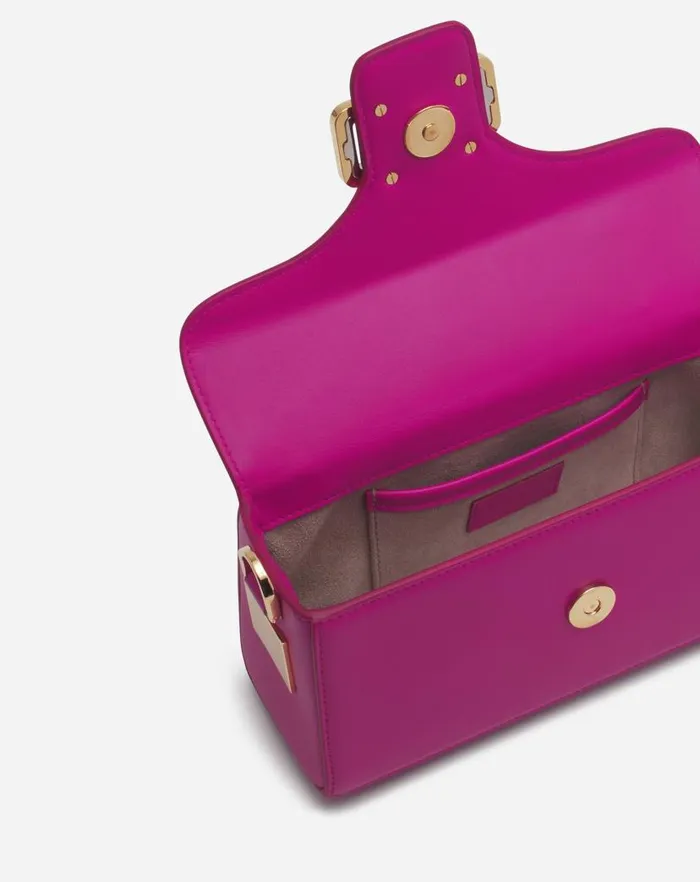 Women Lanvin Mini Bags and Clutches Nano Pencil Cat Leather Bag Fuchsia Women Lanvin Mini Bags and Clutches Nano Pencil Cat Leather Bag Fuchsia