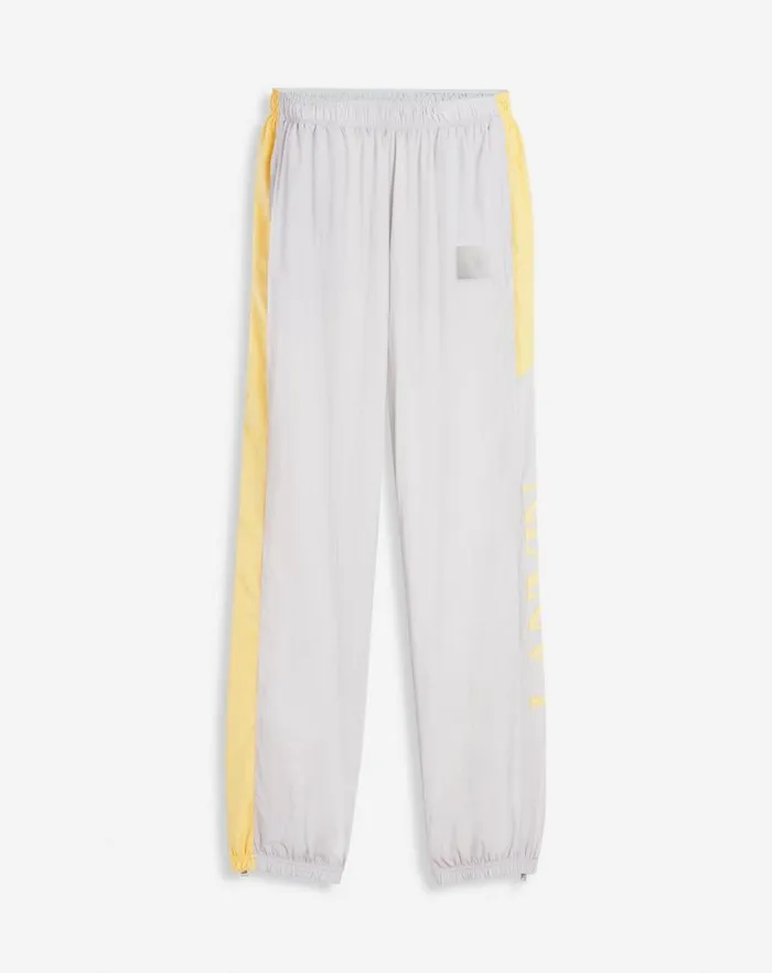 Women Lanvin Pants Lanvin X Future Jogging Pants With Contrasting Stripes Eagle Grey