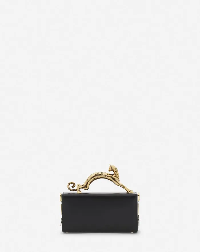 Women Lanvin Pencil Lanvin X Future Pencil Cat Nano Leather Bag With Pins Blackmulticolour Women Lanvin Pencil Lanvin X Future Pencil Cat Nano Leather Bag With Pins Blackmulticolour