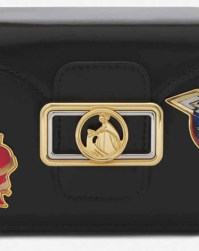 Women Lanvin Pencil Lanvin X Future Pencil Cat Nano Leather Bag With Pins Blackmulticolour Women Lanvin Pencil Lanvin X Future Pencil Cat Nano Leather Bag With Pins Blackmulticolour