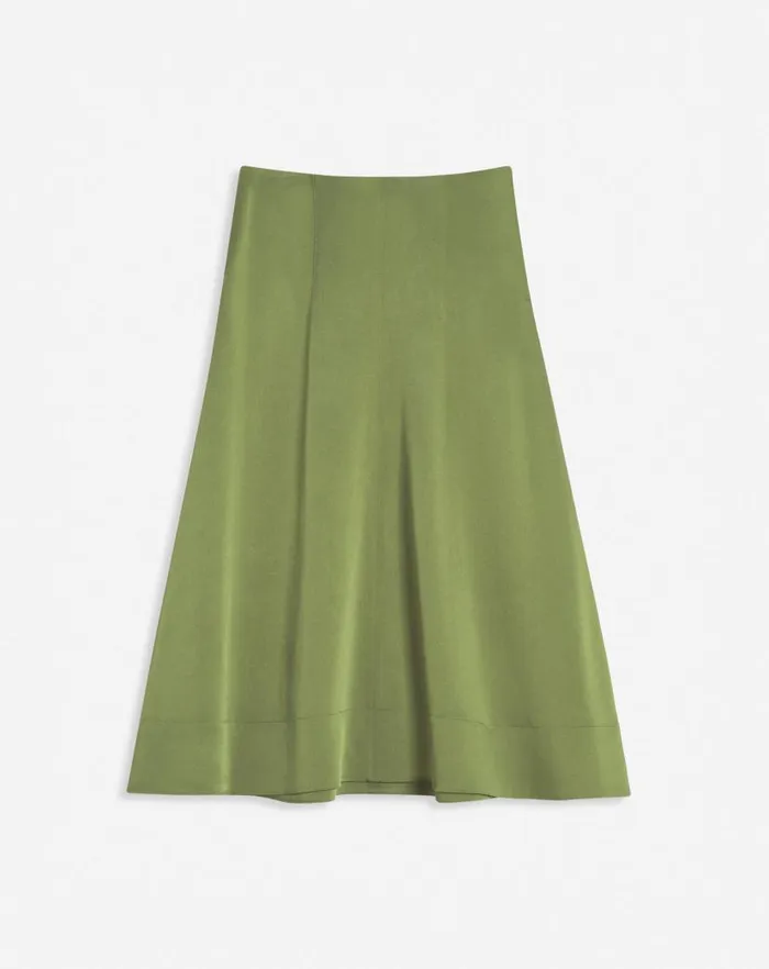 Women Lanvin Skirts and Shorts Flared Midi Skirt Lichen