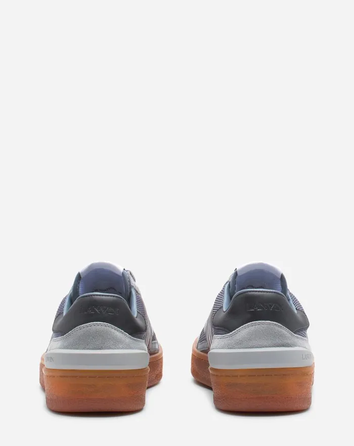 Women Lanvin Sneakers Clay Mesh Sneakers Light Greyburgundy Women Lanvin Sneakers Clay Mesh Sneakers Light Greyburgundy