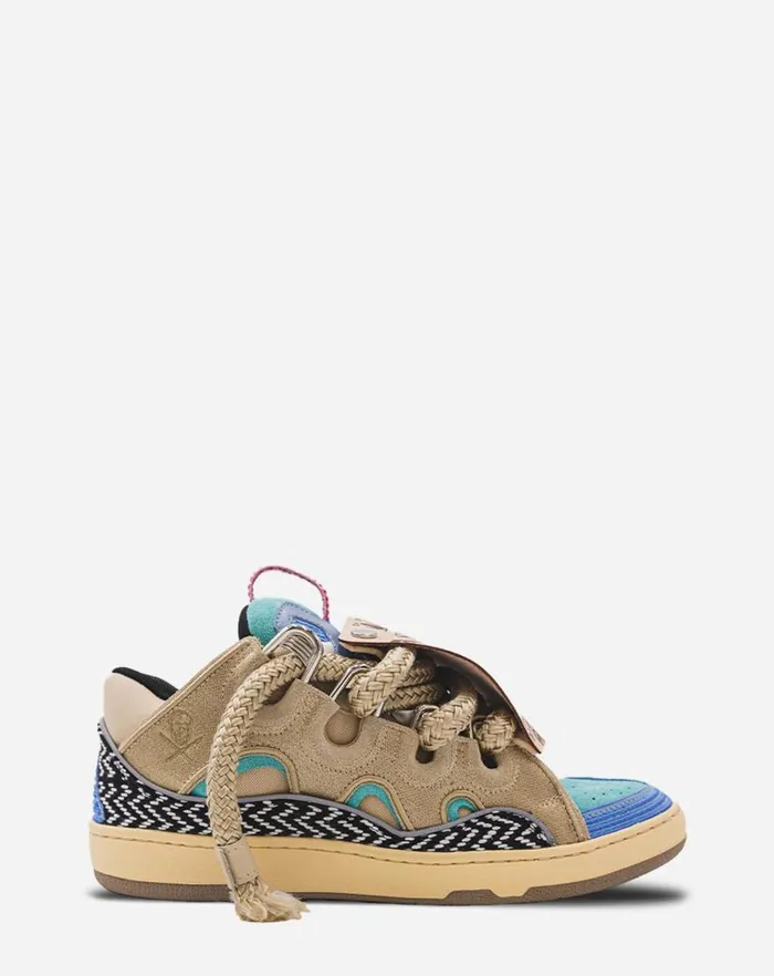 Women Lanvin Sneakers Curb Sneakers By Surgeon For Women Light Blue