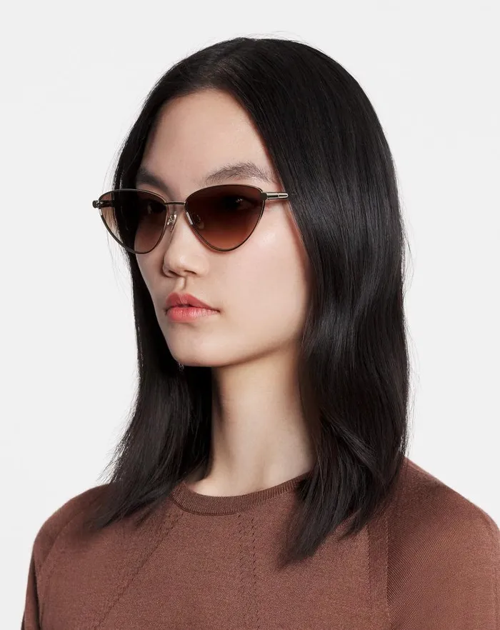Women Lanvin Sunglasses Sequence Sunglasses Goldbrown Women Lanvin Sunglasses Sequence Sunglasses Goldbrown