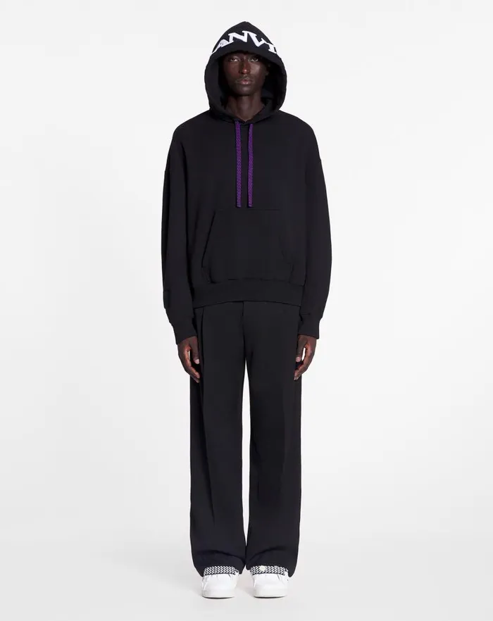 Women Lanvin TShirts and Sweatshirts Lanvin X Future Unisex Oversized Curb Laces Black Women Lanvin TShirts and Sweatshirts Lanvin X Future Unisex Oversized Curb Laces Black