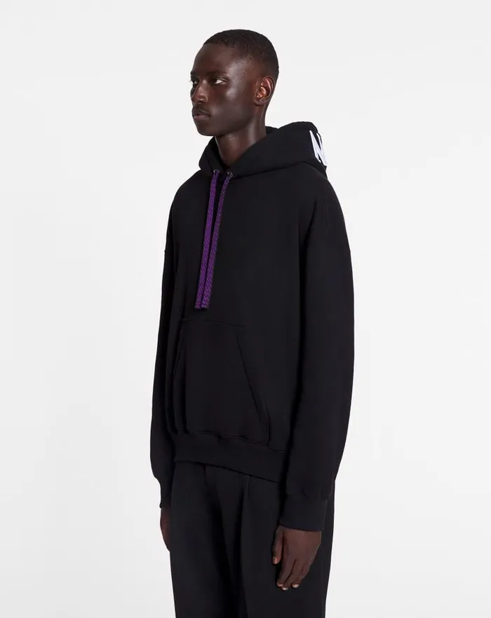 Women Lanvin TShirts and Sweatshirts Lanvin X Future Unisex Oversized Curb Laces Black Women Lanvin TShirts and Sweatshirts Lanvin X Future Unisex Oversized Curb Laces Black