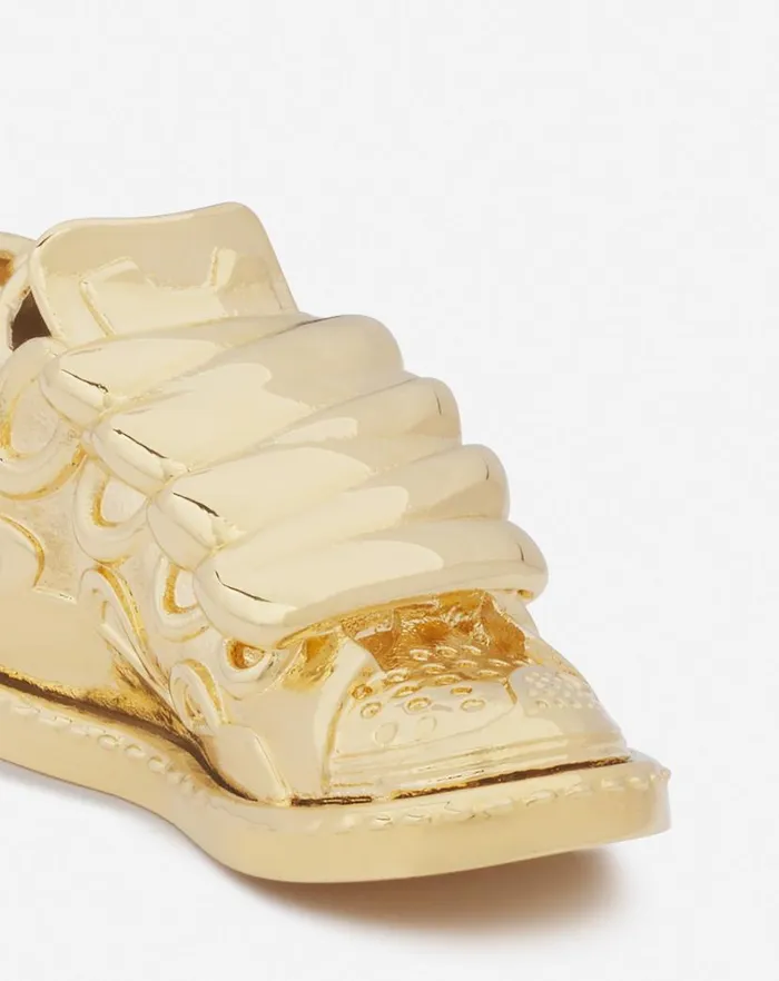 Women Lanvin Wallets and Small Leather Goods Curb Sneakers Brass Key Ring Gold Women Lanvin Wallets and Small Leather Goods Curb Sneakers Brass Key Ring Gold