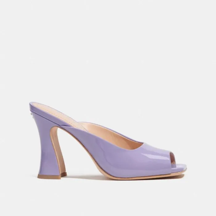 Women Laurence Sandal Light Violet Coach Heels