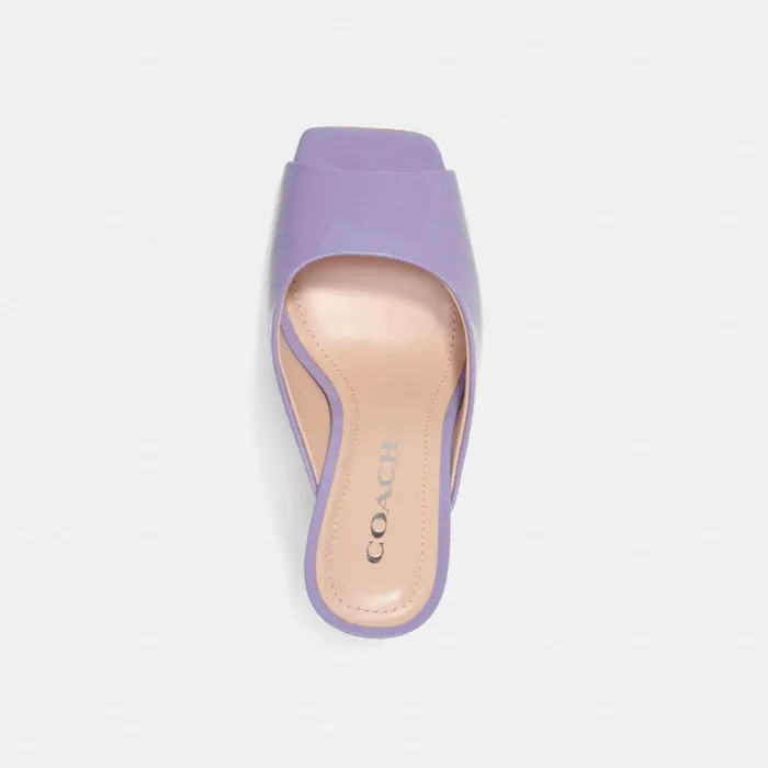 Women Laurence Sandal Light Violet Coach Heels