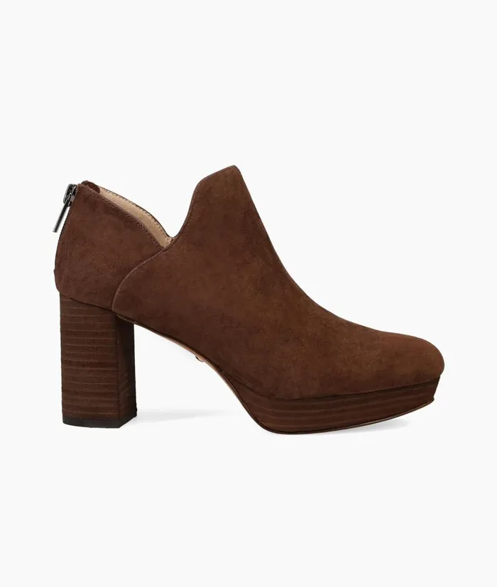 Women Lesia Bootie 8211 Oak Pelle Moda High Heels