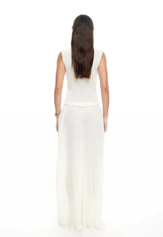Women Lioness Fashion Bottoms FORD MAXI Ivory Women Lioness Fashion Bottoms FORD MAXI Ivory