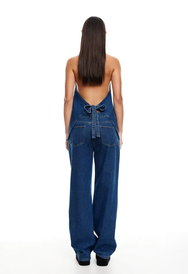 Women Lioness Fashion Denim TOP MODEL JEAN Dark Denim