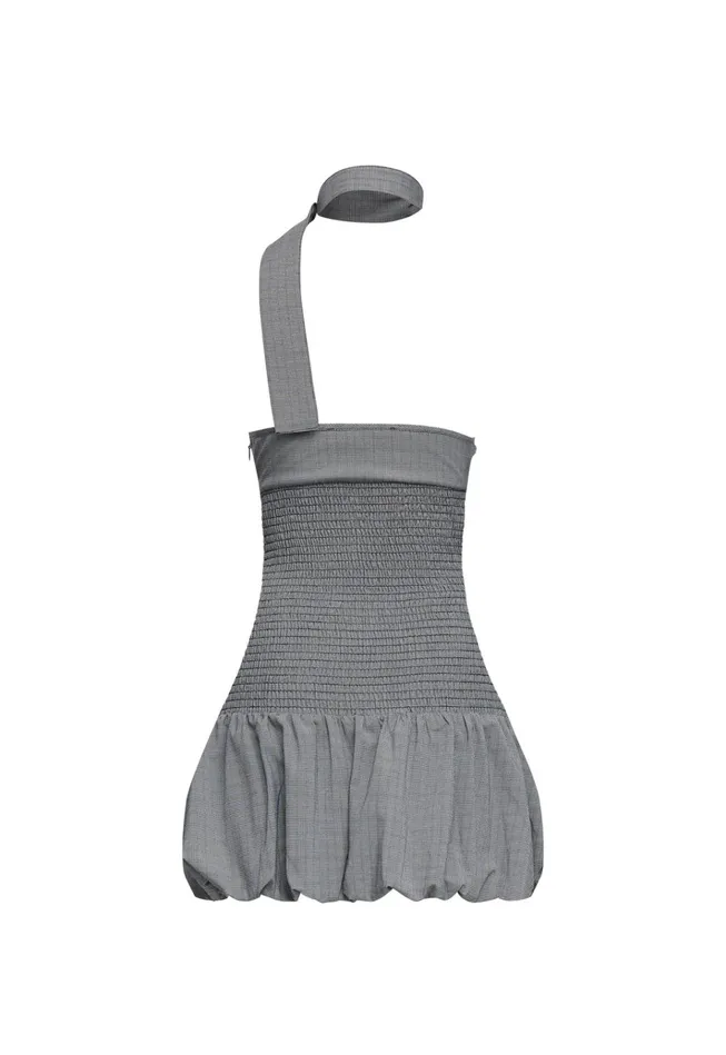 Women Lioness Fashion Dresses UN TUTU MINI DRESS Onyx Gingham Women Lioness Fashion Dresses UN TUTU MINI DRESS Onyx Gingham