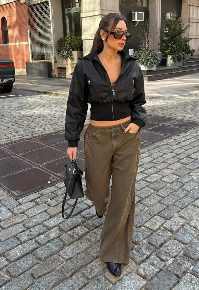 Women Lioness Fashion Outerwear WESTWOOD CROP JACKET Onyx