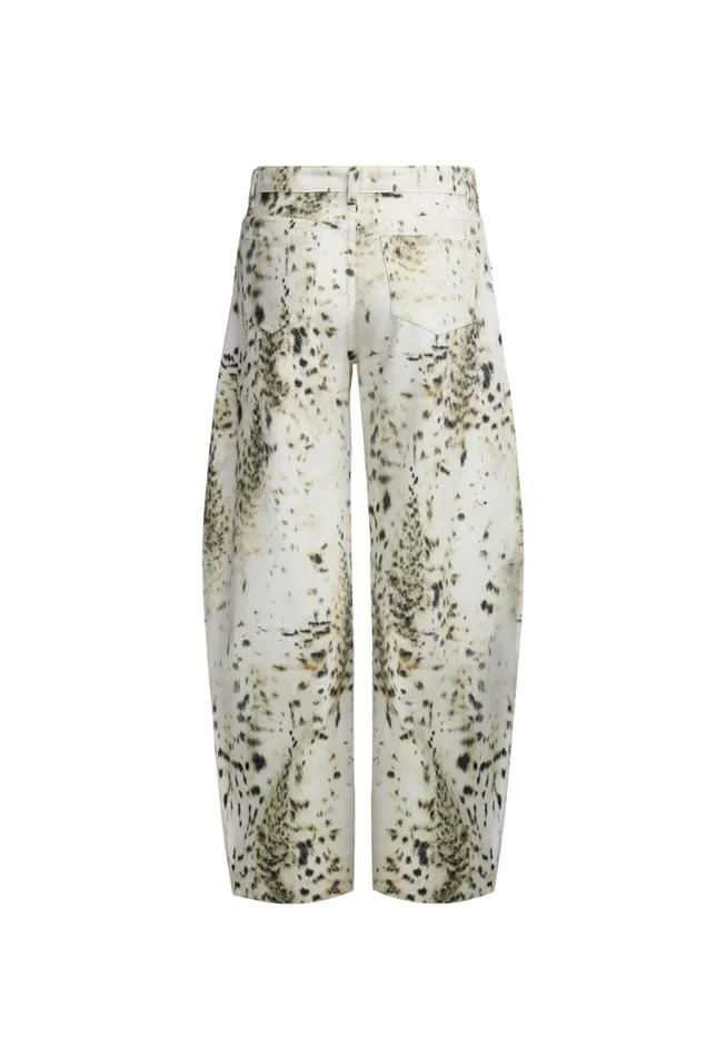 Women Lioness Fashion Pants HORSESHOE JEAN Snow Leopard Women Lioness Fashion Pants HORSESHOE JEAN Snow Leopard