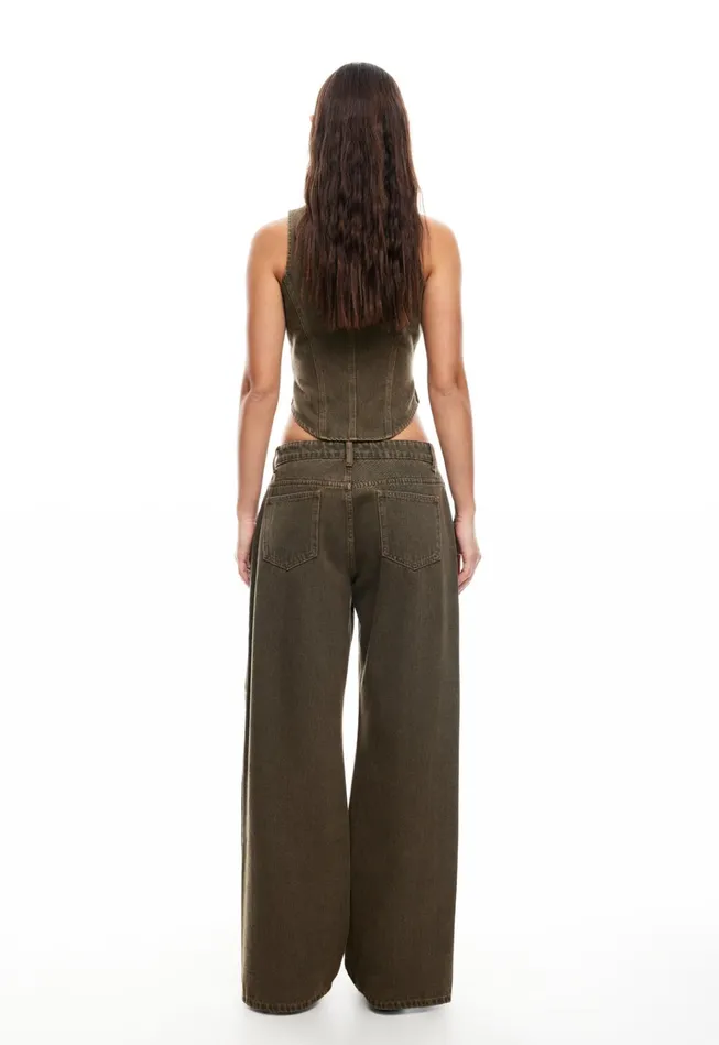 Women Lioness Fashion Pants WESTWOOD JEAN Petrol Women Lioness Fashion Pants WESTWOOD JEAN Petrol