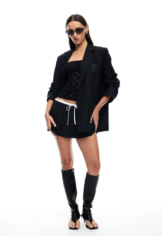 Women Lioness Fashion Shorts DYNASTY MINI SKORT Onyx
