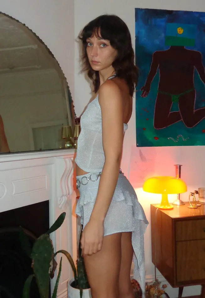 Women Lioness Fashion Skirts PALISADES MINI SKIRT Silver Women Lioness Fashion Skirts PALISADES MINI SKIRT Silver