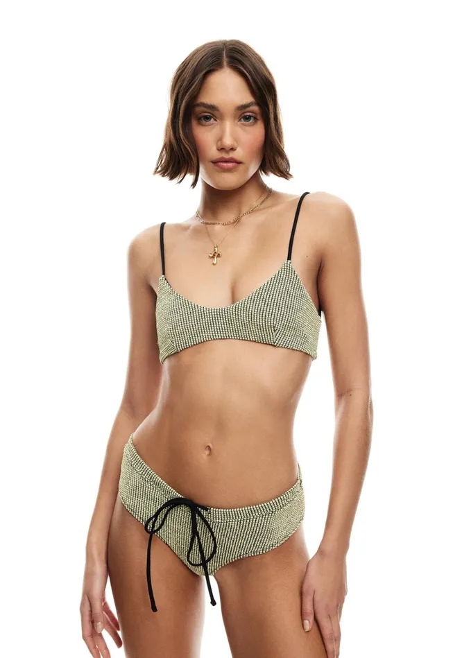 Women Lioness Fashion Swim PASEO CANYON TOP Yellow