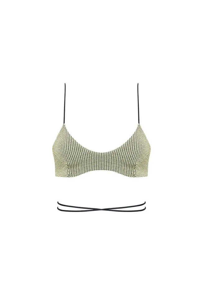 Women Lioness Fashion Swim PASEO CANYON TOP Yellow