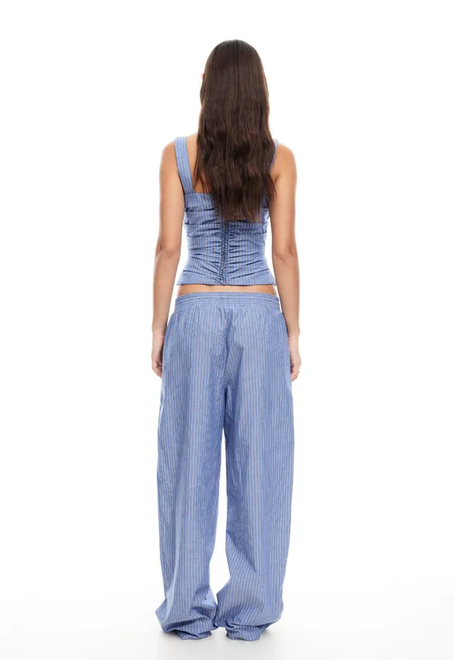 Women Lioness Fashion Tops COBAIN CORSET Navy Stripe Women Lioness Fashion Tops COBAIN CORSET Navy Stripe