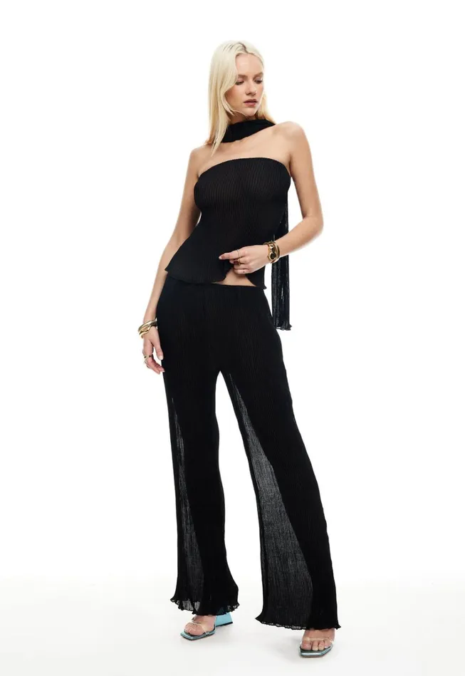 Women Lioness Fashion Tops FORD STRAPLESS TOP Onyx Women Lioness Fashion Tops FORD STRAPLESS TOP Onyx