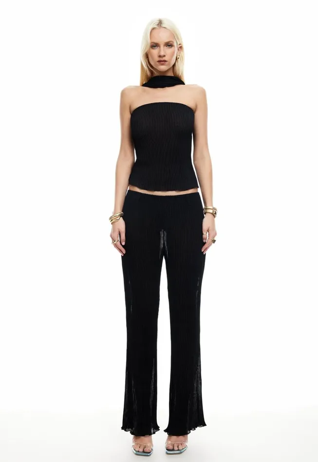 Women Lioness Fashion Tops FORD STRAPLESS TOP Onyx Women Lioness Fashion Tops FORD STRAPLESS TOP Onyx