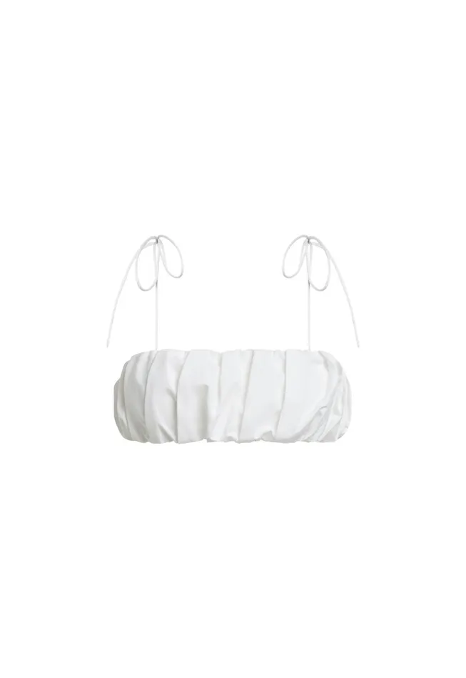 Women Lioness Fashion Tops INTUITION BUBBLE TOP Ivory Women Lioness Fashion Tops INTUITION BUBBLE TOP Ivory