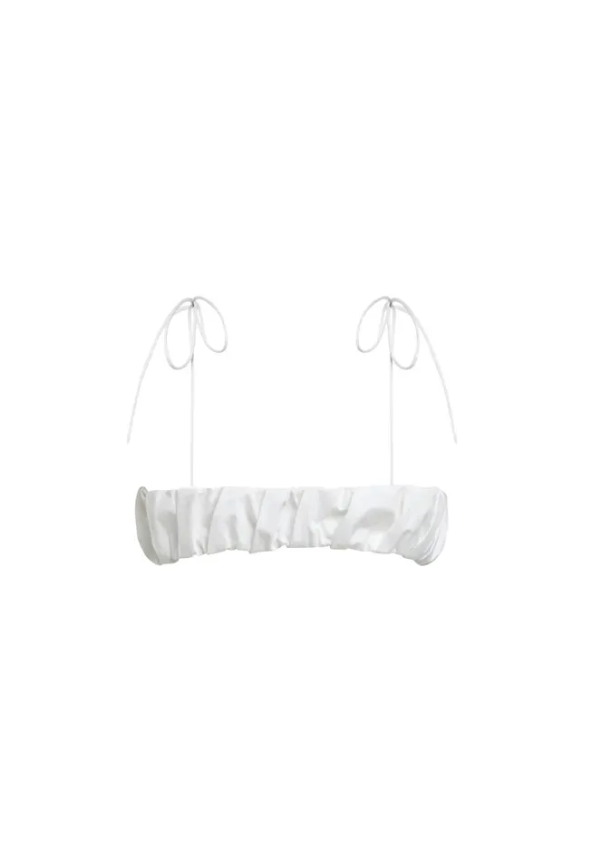 Women Lioness Fashion Tops INTUITION BUBBLE TOP Ivory Women Lioness Fashion Tops INTUITION BUBBLE TOP Ivory