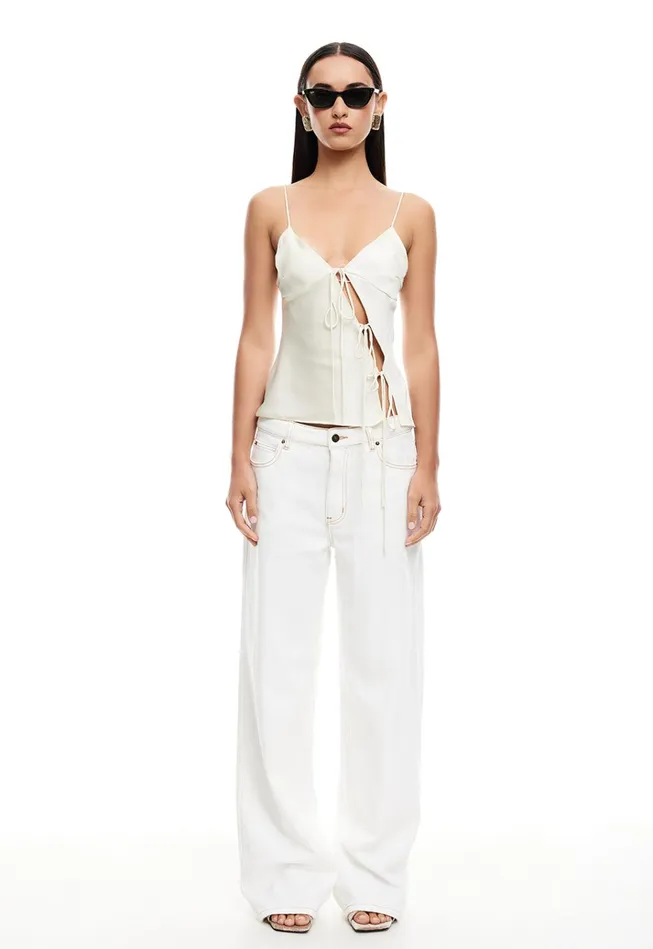 Women Lioness Fashion Tops MARIAH CAMI Cornsilk