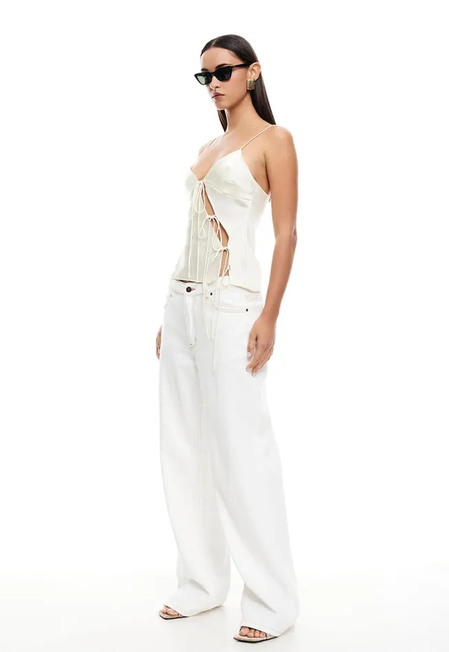 Women Lioness Fashion Tops MARIAH CAMI Cornsilk