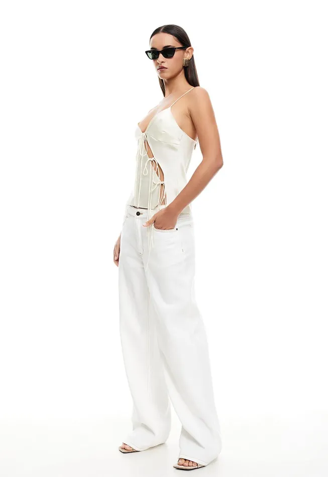 Women Lioness Fashion Tops MARIAH CAMI Cornsilk