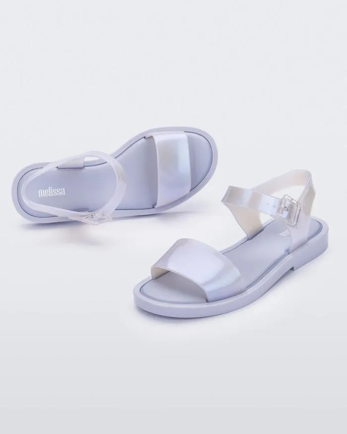 Women Mar Sandal Lilacblue Pearl Melissa Sandals