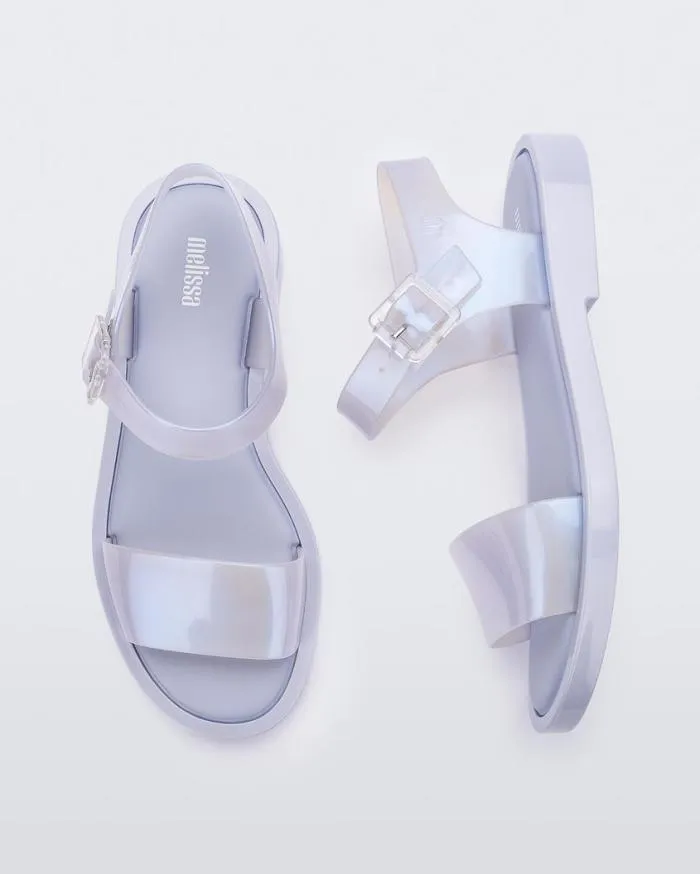 Women Mar Sandal Lilacblue Pearl Melissa Sandals